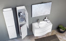 Mobile Bagno Sospeso 91,5cm TFT Swing Bianco Cromato 2S