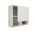 Pensile da Soggiorno 1 Anta Soft Close 47,5x18x47,5 cm TFT Ibiza Bianco Opaco