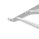 Set da Giardino Pieghevole in Ferro con Tavolo e 2 Sedie Taddei Bistro Bianco