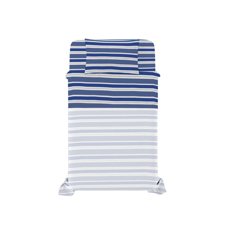 Set Lenzuola Singolo con Stampa Sopra Sotto e Federa Linea Ida Crono 