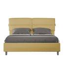 Letto Matrimoniale Nandy Ocra Varie Misure