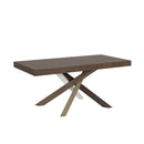 Tavolo Allungabile 200-304x90x77 cm Volantis Noce Telaio 4C 