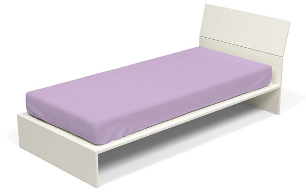 acquista Drap de dessous avec coins et élastique couleur unie lilas