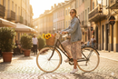 Bicicletta City da Donna 28" Design Vintage Cambio 6V Shimano Freni V-Brake Viaggio Nero