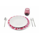 Set 6 Sottopiatti Tondi Ø33x1,5 cm in metallo VdE Tivoli 1996 Aurora 