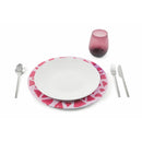 Set 6 Sottopiatti Tondi Ø33x1,5 cm in metallo VdE Tivoli 1996 Aurora 