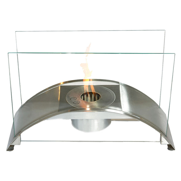 Cheminée de Sol au Bioéthanol 30x50 cm Karlsen Ancona Acier acquista