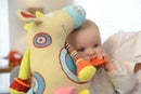 Mucca Peluche per Bambini con Suoni Dolce Multicolor