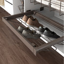 Cassetto Porta Scarpe Scarpiera per Armadio 90 cm Emuca Moka