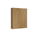 Lit double escamotable peu encombrant Kentaro H210 cm marron
