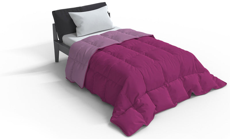 Trapunta Invernale Doubleface 300gr Lilla\/Fuxia