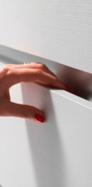 Mobile da Bagno a Colonna 2 Ante in Melaminico 35x18x160cm TFT Bali Piombo