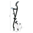 Cyclette Magnetica Pieghevole con Display Kooper  Nero e Bianco