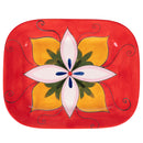 Piatto Rettangolare 37,5x30,5x3,5 cm  in Ceramica VdE Tivoli 1996 Infinito  