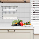 Portarotolo Pellicola da Parete 3 Scompartimenti in Metallo con Lama a Seghetto