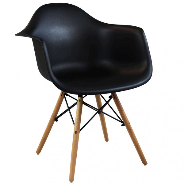 prezzo Chaise Moritz 53x47x82 h cm en Bois Noir