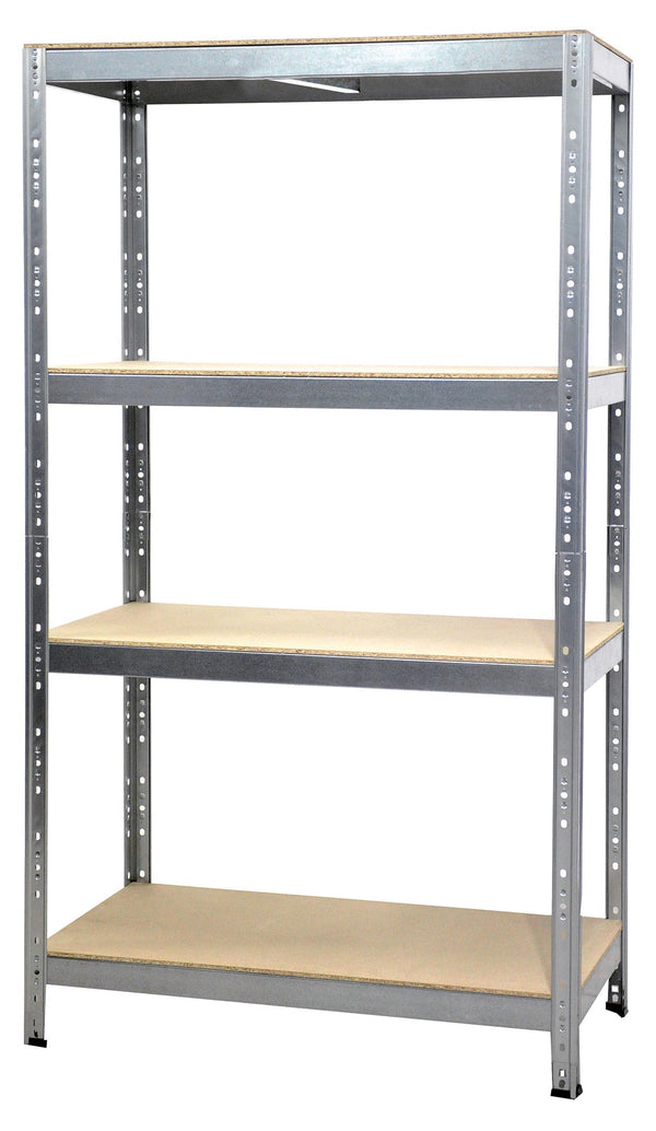 Étagère en Métal 4 Étagères en Aggloméré 120x60x180 cm Galvanisé prezzo