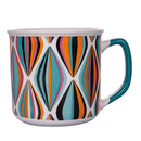 Set 2 Tazze Ø9,2x8,7 cm in Bone China VdE Tivoli 1996 Le cirque tiffany