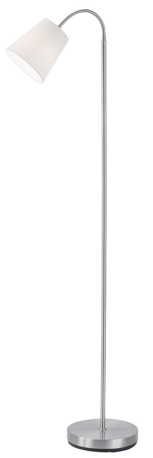 Piantana da Interno Attacco E27 in Metallo Nichel Opaco acquista