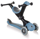 Monopattino Passeggino Triciclo a 3 Ruote Globber Go-UP Deluxe Blu