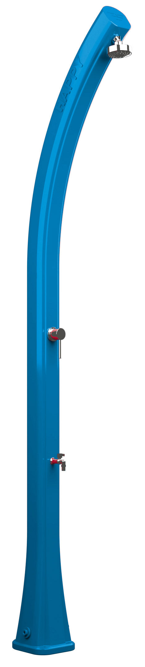 acquista Doccia Solare da Esterno Giardino 23L Miscelatore e Lavapiedi Arkema Happy Blue Ocean