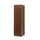 Armoire 180x45x60p cm 1 porte noyer antique