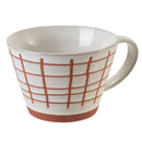 Set 4 Tazze Cereali Ø11,5x8 cm in Gres VdE Tivoli 1996 Geometry