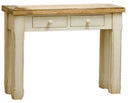 Consolle 2 Cassetti in Legno Brasilia Crema
