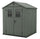 Abri de jardin pour outils 190x183x221 cmin Evotech+ Keter Darwin 6x6 Vert