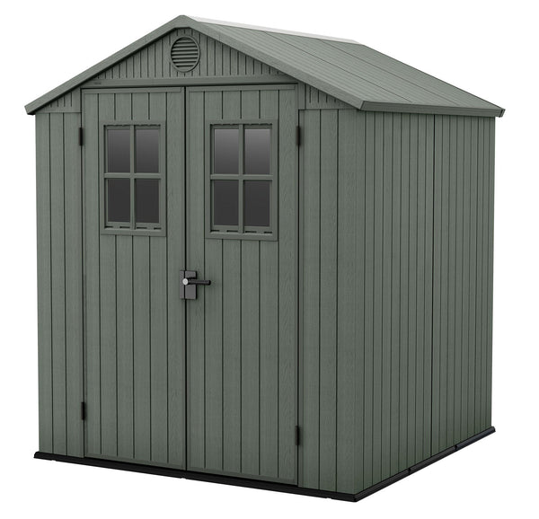 online Abri de jardin pour outils 190x183x221 cmin Evotech+ Keter Darwin 6x6 Vert