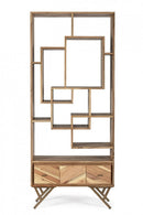 Libreria 1 Cassetto 80x30x185h cm Raida 