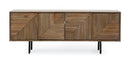 Mobile TV 4 Ante 140x32,5x53 cm in Legno