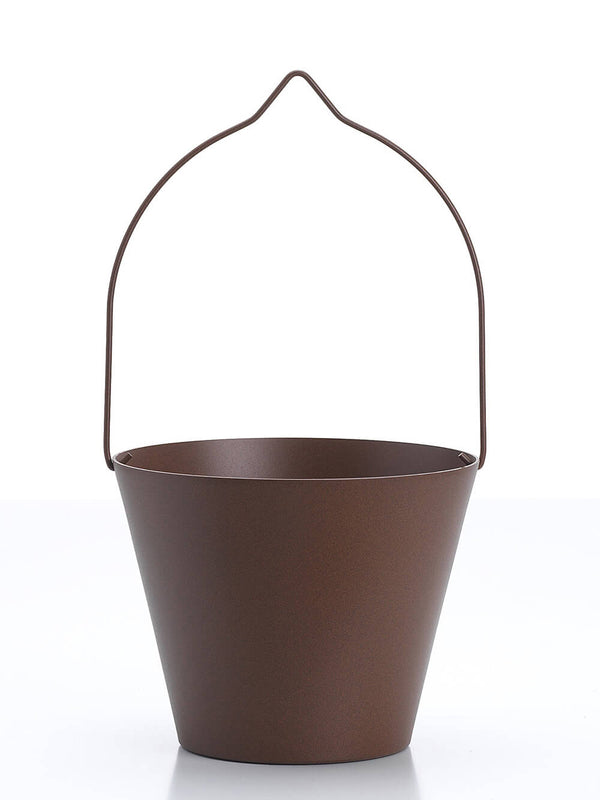 sconto Secchiello per Rubinetti Porta-Secchio 25x23x18 cm in Alluminio Belfer 42/SC Ruggine