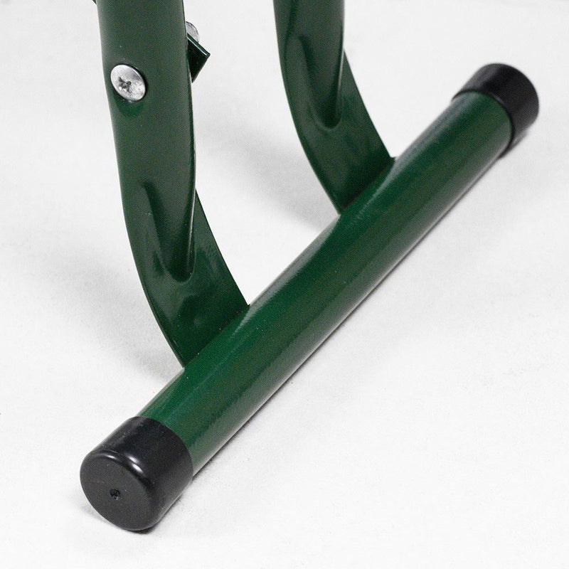 Set Birreria da Giardino Pieghevole Tavolo 105x69x64 cm 2 Panche in Polietilene Verde