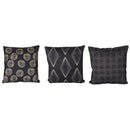 Set 3 Cuscini Decorativi 45x45 cm in Poliestere VdE Tivoli 1996 Mondrian 