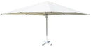 Ombrellone da Giardino 5x5m in Alluminio e Poliestere Bianco