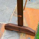 Grigliato Pannello Reticolato Allungabile da Giardino in da Giardino in Legno