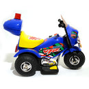 Moto Elettrica per Bambini 6V Kidfun Police Blu