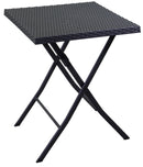 Set Tavolo e 2 Sedie Pieghevoli da Giardino in Ferro Spokane 