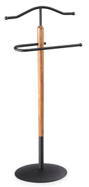 Indossatore Servomuto in Metallo 47x34x110 cm Fumer Fred Nero