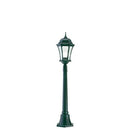 Lampada Palo Piccolo per Giardino Colore Nero e Verde per Esterno Linea Curvata Sovil