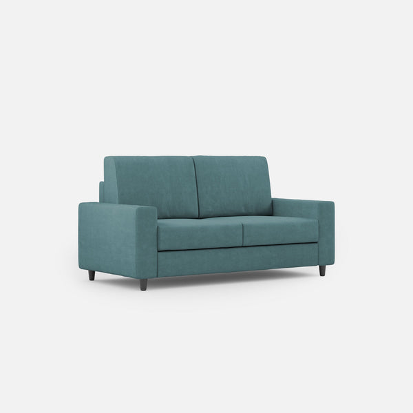 Divano 2 Posti 148x85x85 cm Sakar in Tessuto Petrolio prezzo