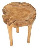 Sgabello Kursi Ø35x45 cm in Teak Riciclato      