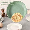 Batteria Pentole e Padelle 21 Pezzi in Alluminio Pressofuso Antiaderente Verde       