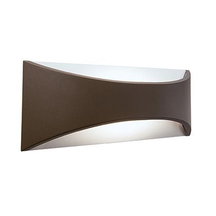 Applique da Esterno a LED 12W 3000K Sovil Marrone