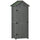 Abri de Jardin pour Outils 77x54,2x179 cm en Bois Imperméable Gris