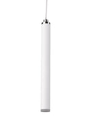 Lampada a Sospensione da Interno a LED in Metallo Bianco Opaco