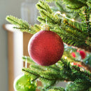 Set 24 Palle di Natale Ø7 cm Rosse per Alberi