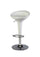 Tabouret de bar Tosini Hc 148W en ABS blanc et acier