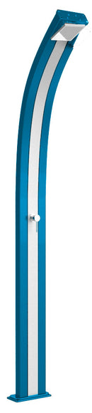 Doccia da Giardino Miscelatore Arkema Spring Fascia Inox Light Blu